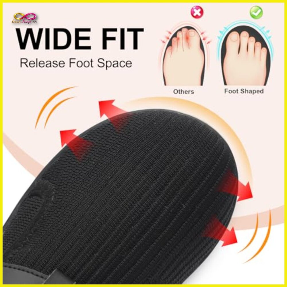 Wide Width Walking Shoes Adjustable Breathable Ze… - image 3